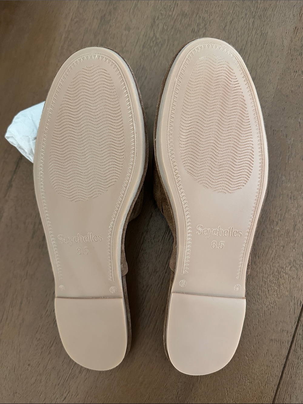 Seychelles Women's Suede Slip-On Mules in Tan - Picture 4 of 5